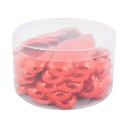 Red Belgian Chocolate Hearts 30g x 30