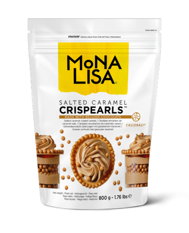 Mona Lisa by Callebaut Salted Caramel Crispearls (800g)