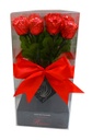Valentine's Day Chocolate Roses 12 Pack (1 Unit)