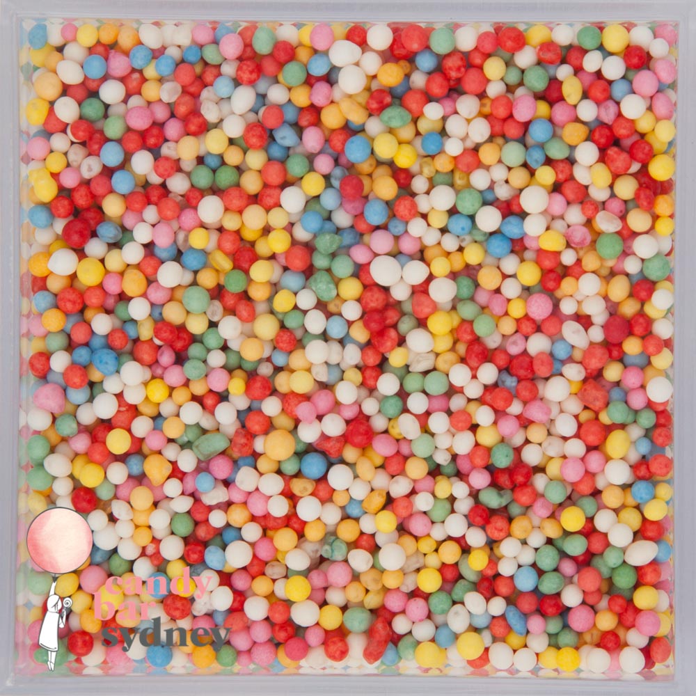 Pastel Rainbow Natural Nonpareils Cake Sprinkles 20kg