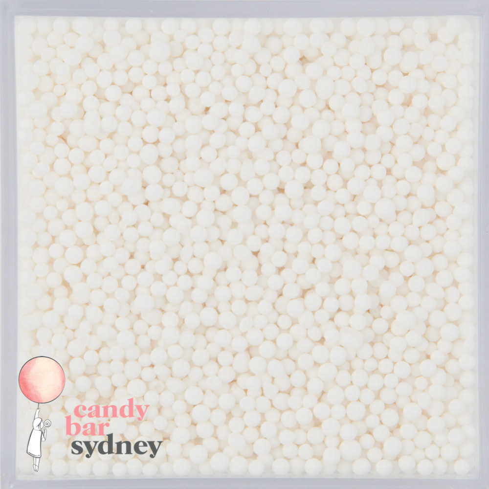 White Nonpareils Cake Sprinkles 15kg