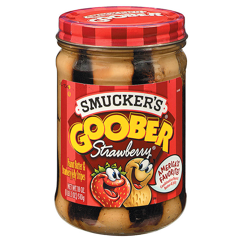 Smucker's Goober Strawberry Peanut Butter & Jelly 510g (1 Jar)