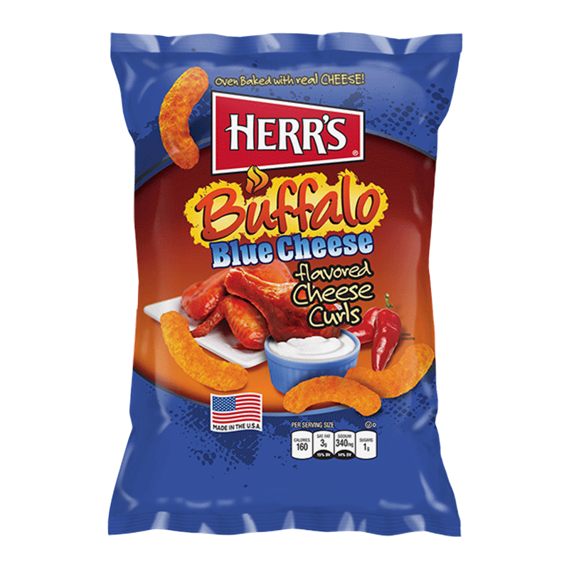 Herr's Buffalo Cheese Curls 170g (1 Bag)