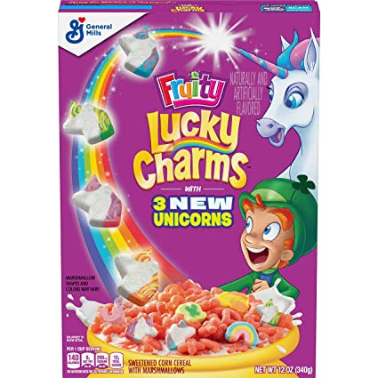 Fruity Lucky Charms Cereal 340g 