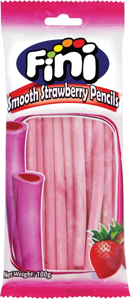 Fini Smooth Strawberry Pencils 100g