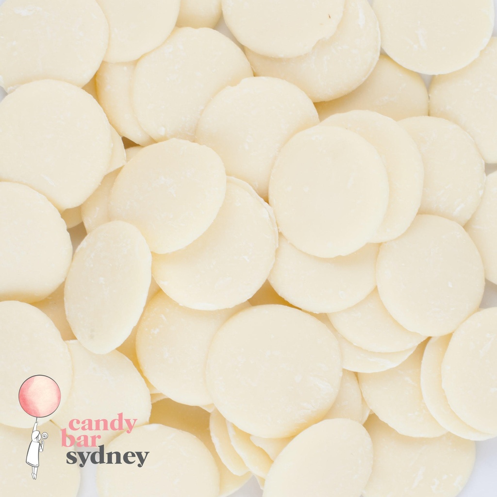 Belcolade Belgian 28% White Chocolate Drops 750g (750g Bag)