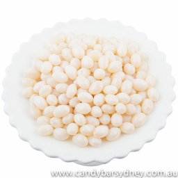 White Mini Jelly Beans 1kg - 12kg