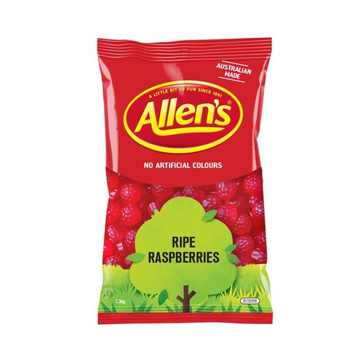 Allen's Ripe Raspberries 1.3kg