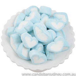 Blue Heart Marshmallows 1kg