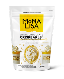 Mona Lisa by Callebaut White Chocolate Crispearls
