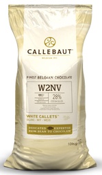 Callebaut W2 White Chocolate Callets 28% 10kg