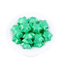 Green Belgian Chocolate Stars 500g - 5kg