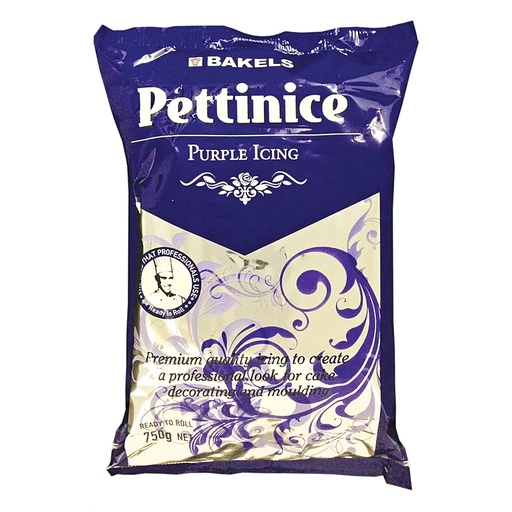 Purple Bakels Pettinice Fondant Icing 750g