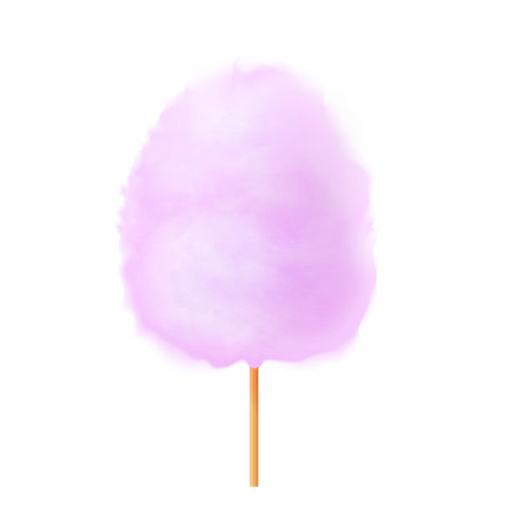 Ready To Use Fairy Floss Sugar - Grape