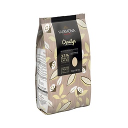 Valrhona Opalys 33% White Couverture Chocolate Feves