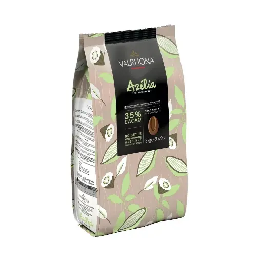Valrhona Azelia 35% Milk Couverture Chocolate Feves 3kg