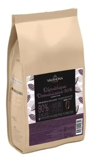 Valrhona Itakuja 55% Dark Couverture Chocolate Feves 3kg