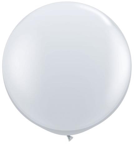 Clear Latex Round Balloon 90cm
