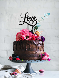Love Wedding Cake Topper - Style 2