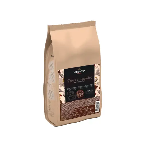 Valrhona 55% Dark Chocolate Crunchy Pearls 3kg