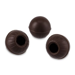 Valrhona 55% Dark Chocolate Hollow Shells - 504 Pieces