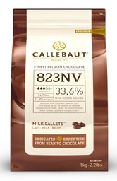 Callebaut 823 Milk Chocolate Callets 1kg