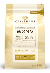 Callebaut W2 White Chocolate Callets 2.5kg
