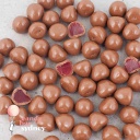 Belgian Milk Chocolate Allen's Ripe Raspberries 200g