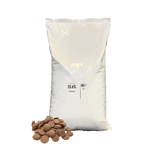 Belgian Q23 Milk Chocolate Callets 33.6% 10kg