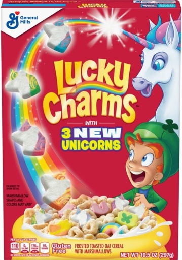 Fruity Lucky Charms Cereal 340g | Candy Bar Sydney