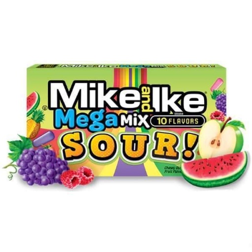 Mike and Ike Mega Sour Mix 141g