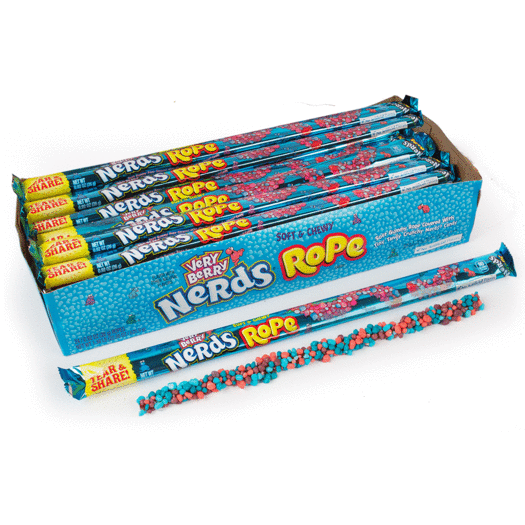 Wonka Nerds Rope Very Berry 24g x 24