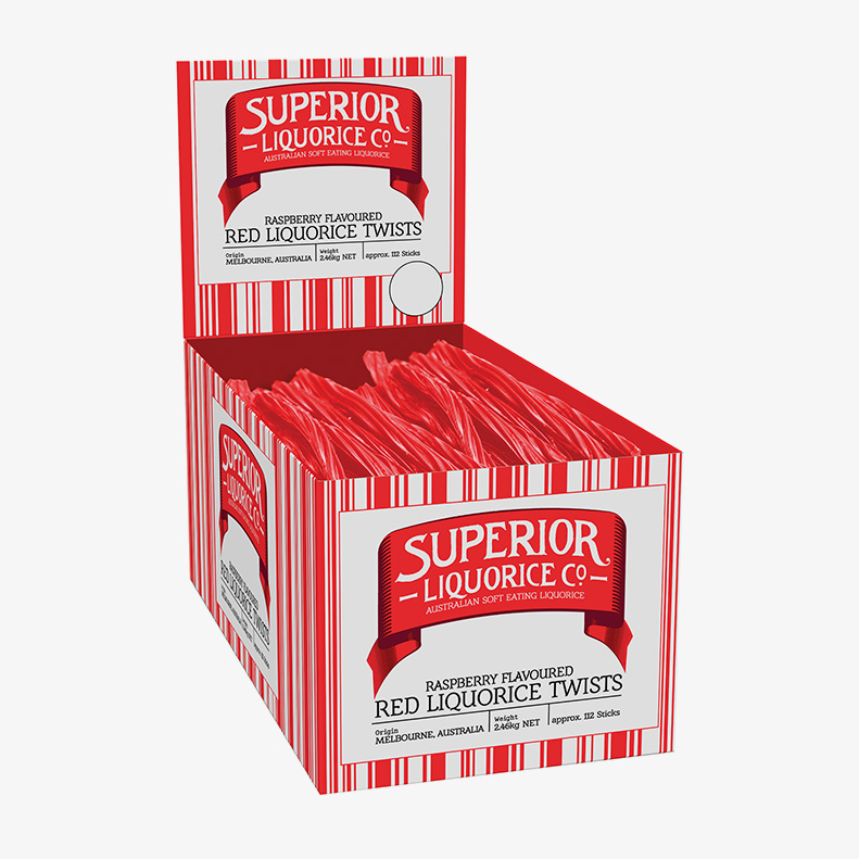 Fyna Superior Red Licorice 2.46kg - Candy Bar Sydney