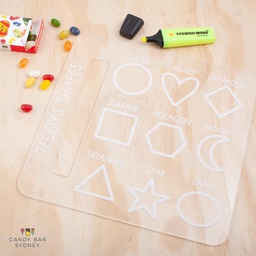 Personalised Shapes Trace Boards