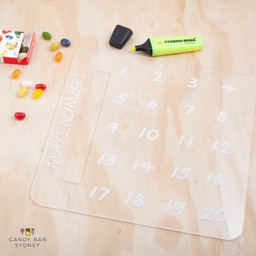 Personalised Numbers Trace Boards