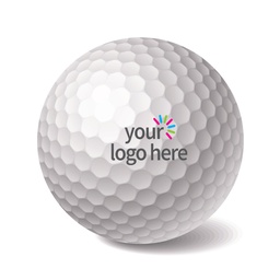 Personalised Golf Balls 3 Pack &quot;Your LOGO&quot;