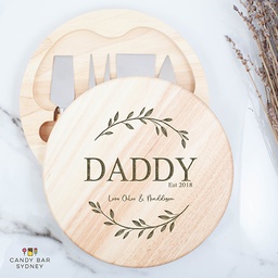 Cheese Board &quot;Daddy Established&quot;