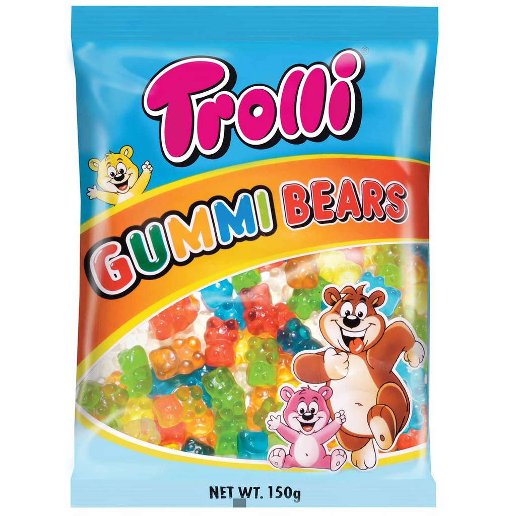 Trolli Gummi Bears 150g - Candy Bar Sydney