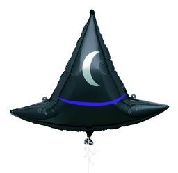 Giant Witch Hat Halloween Foil Balloon 63.5cm