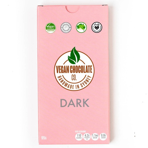 Vegan Chocolate Co Dark 55% Bar 95g