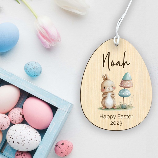 Personalised Easter Hamper Tag - Style 3