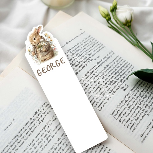 Personalised Easter Bookmark Style 1