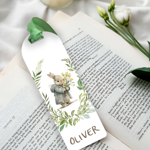 Personalised Easter Bookmark Style 2