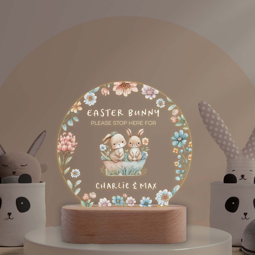 Personalised Easter Night Lights - Style 6