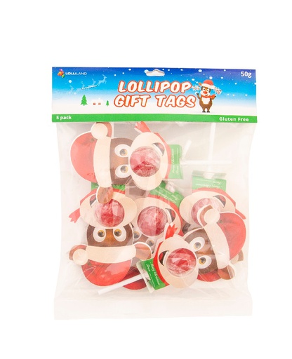 Lollipop Gift Tags 50g