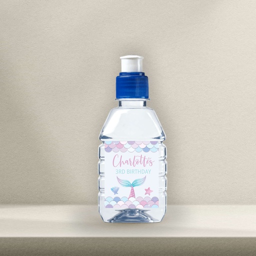 Mermaid Pop Top Water Bottle Sticker