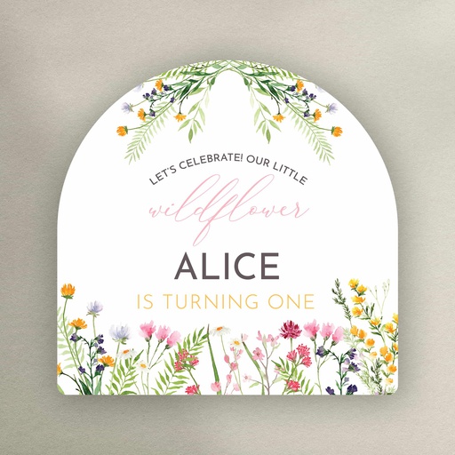 Flowers Party Placemat
