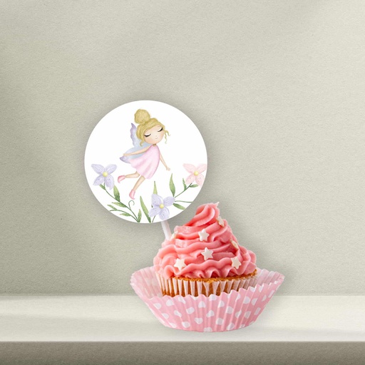 Fairy Cupcake Topper - Style 3