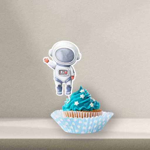 Space Cupcake Topper - Style 1