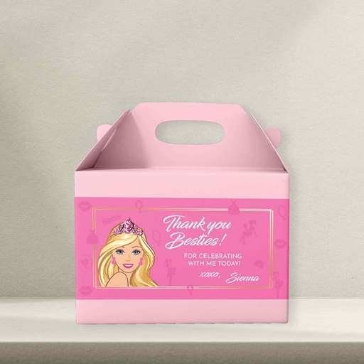 Barbie Gift Box Sticker